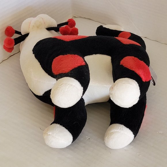 2001 Whimsiclay Art Plush by Amy Lacombe Red Heart Love Feline Cat Kitty 14" - Picture 12 of 14